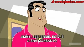 Desenho Uncaring com o Professor de Espanhol